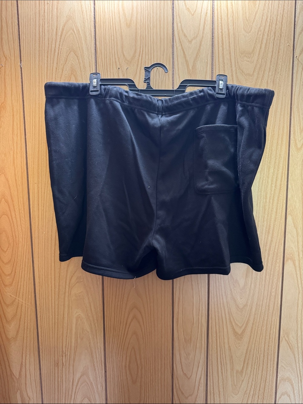 No Boundaries Black‎ Men's Athletic Drawstring Shorts - Simple Sport Style - Picture 4 of 5